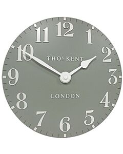 Thomas Kent - 12" Arabic Seagrass Wall Clock